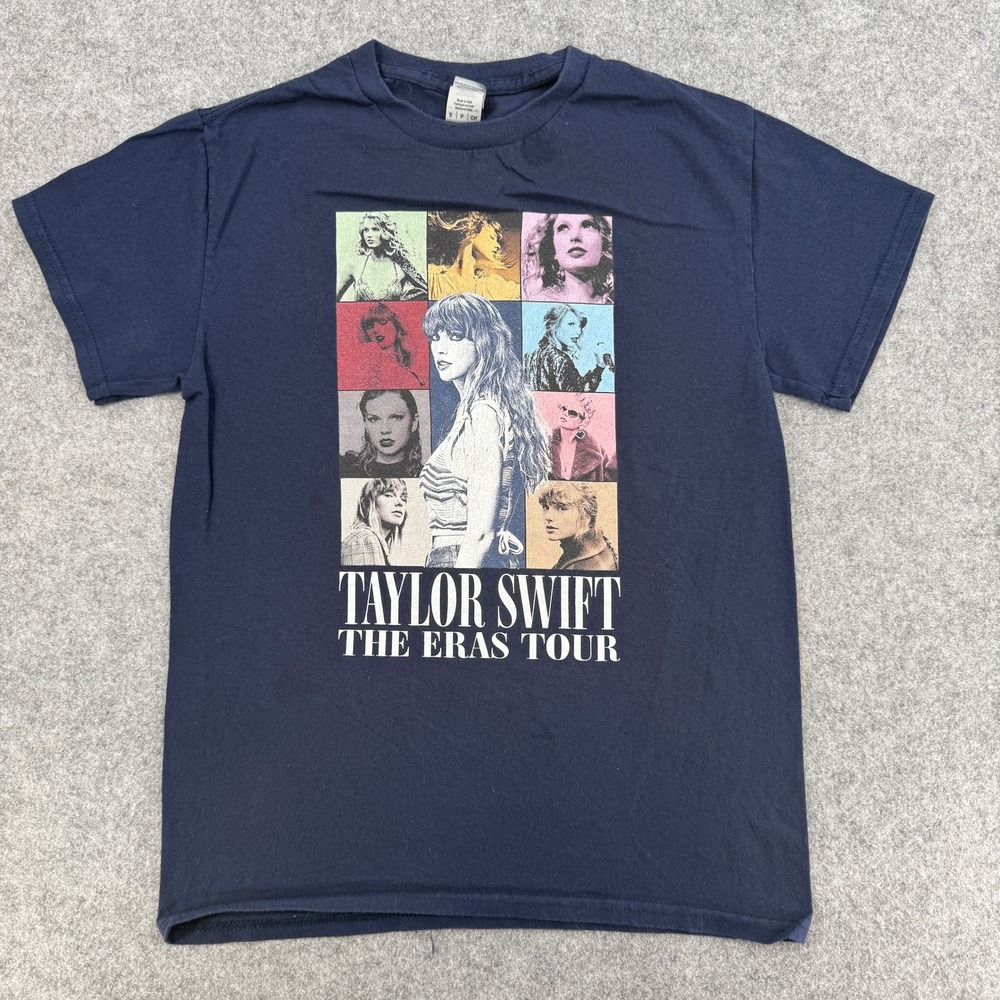 Taylor Swift The Eras Tour Navy Blue Graphic S